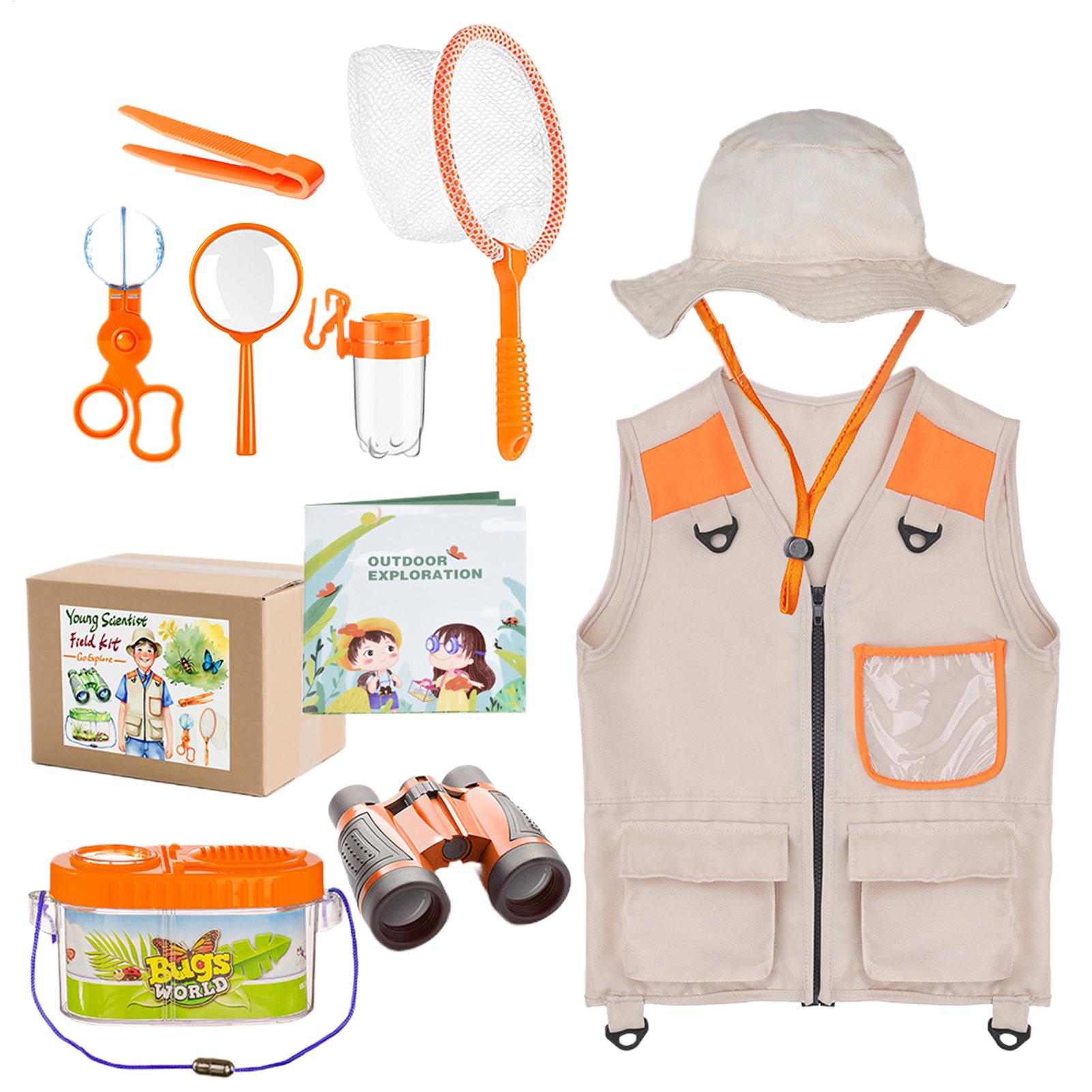 Outdoor Adventure Activities For Kids - Kids Adventure Kit With Hat Lightweight