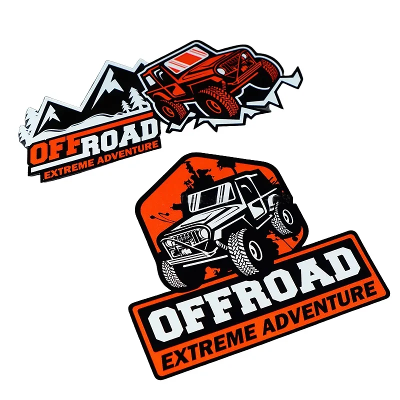 Outdoor Adventure Jeep - Off Road Extreme Adventure Car Stickers