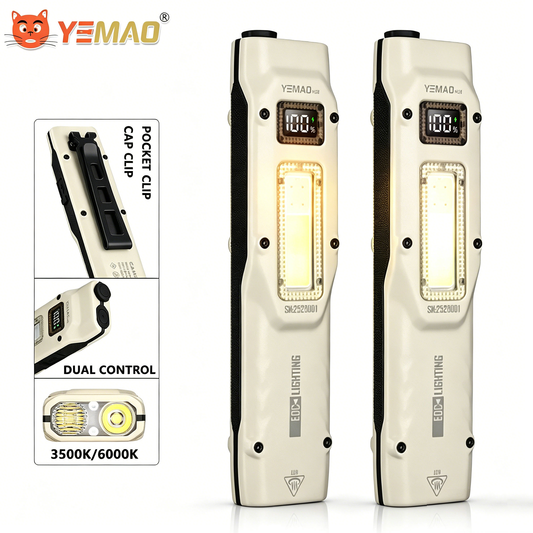 Outdoor Adventurer - Portable 880LM YEMAO M28 Ultra-thin Tactical