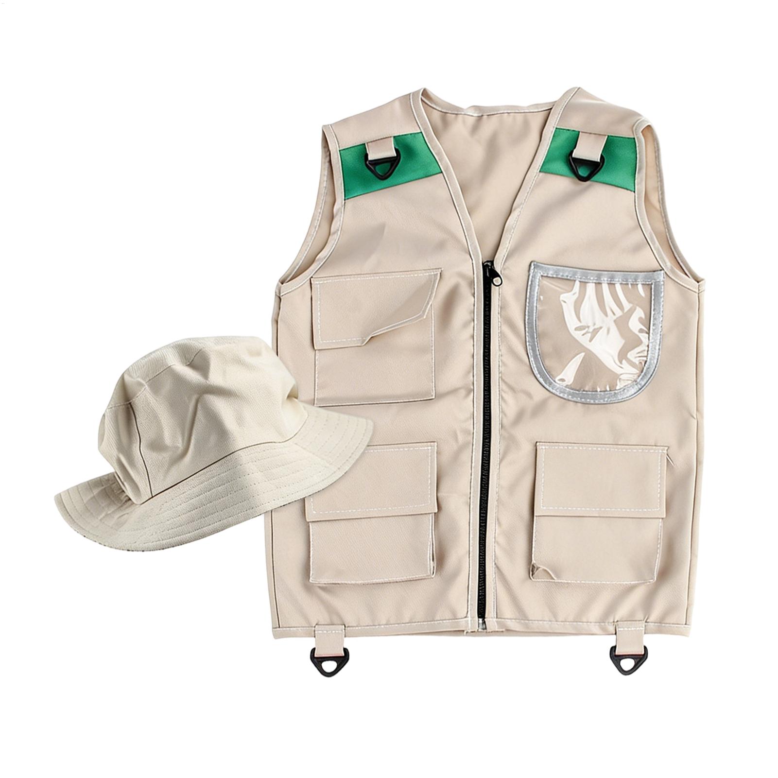 Outdoor Adventure Activities For Kids - Kids Costume Vest Hat ,Nature Adventures