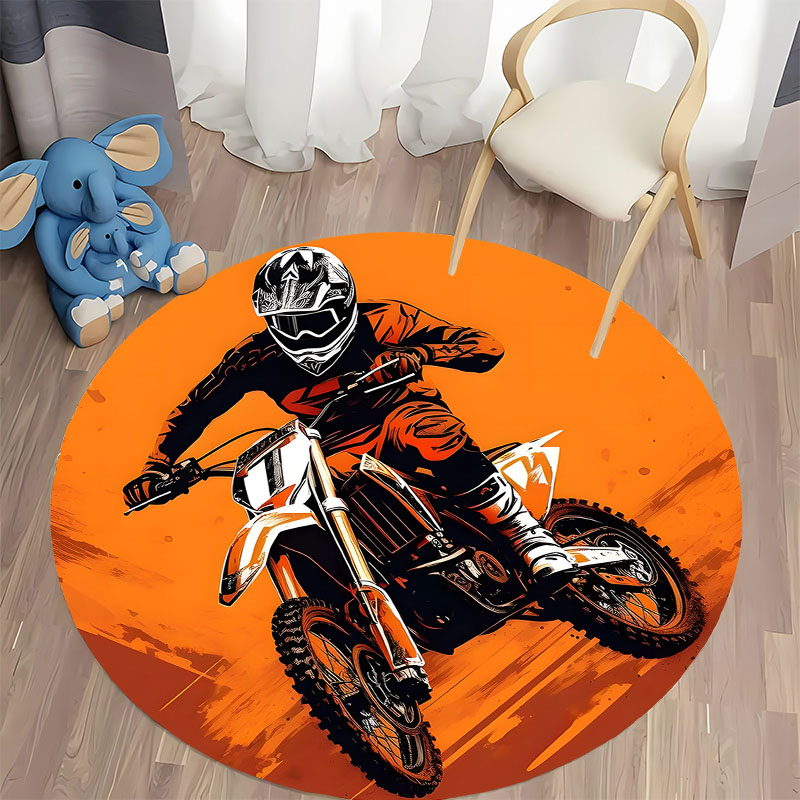 Outdoor Adventure Races - Free shipping! Dynamic Motorcycle Race Rug