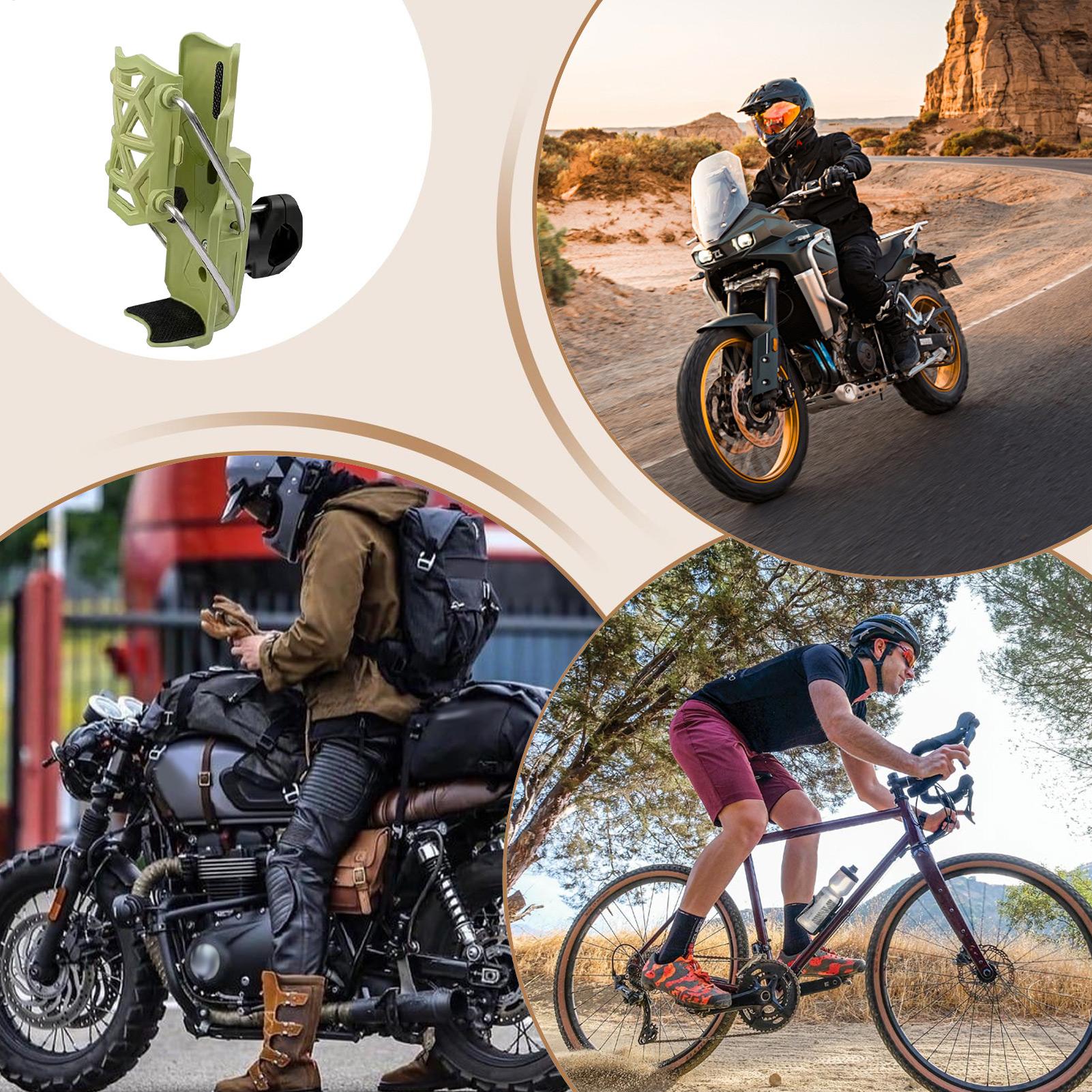 Outdoor Adventure Races - Motorcycle Drink Holder Adjustable Mountain Bike