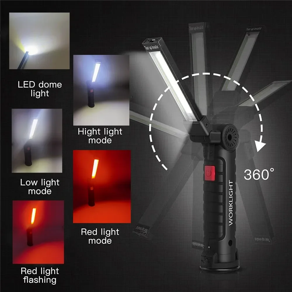 Portable COB LED Flashlight US - огляд і ціна Outdoor Adventurer