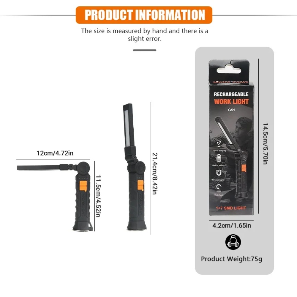 Portable COB LED Flashlight US - огляд і ціна Outdoor Adventurer