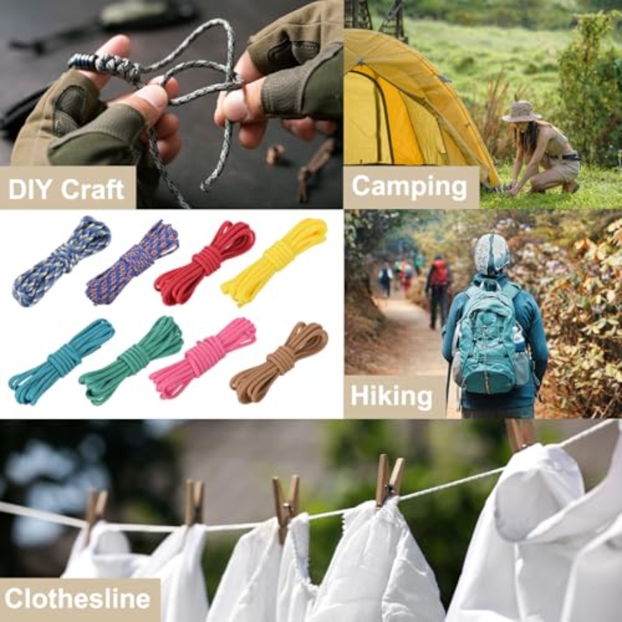 Outdoor camping tent gear: 4mm - огляд і ціна Paracord 550 Feet