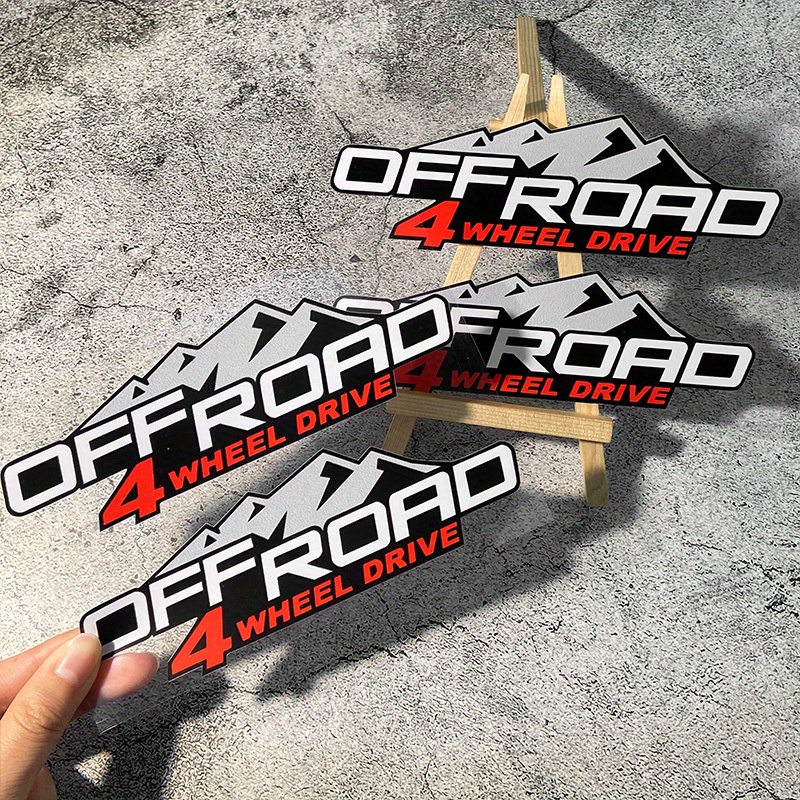 2PCS Off Road Sticker Outdoor  - огляд і ціна Outdoor Adventure Jeep