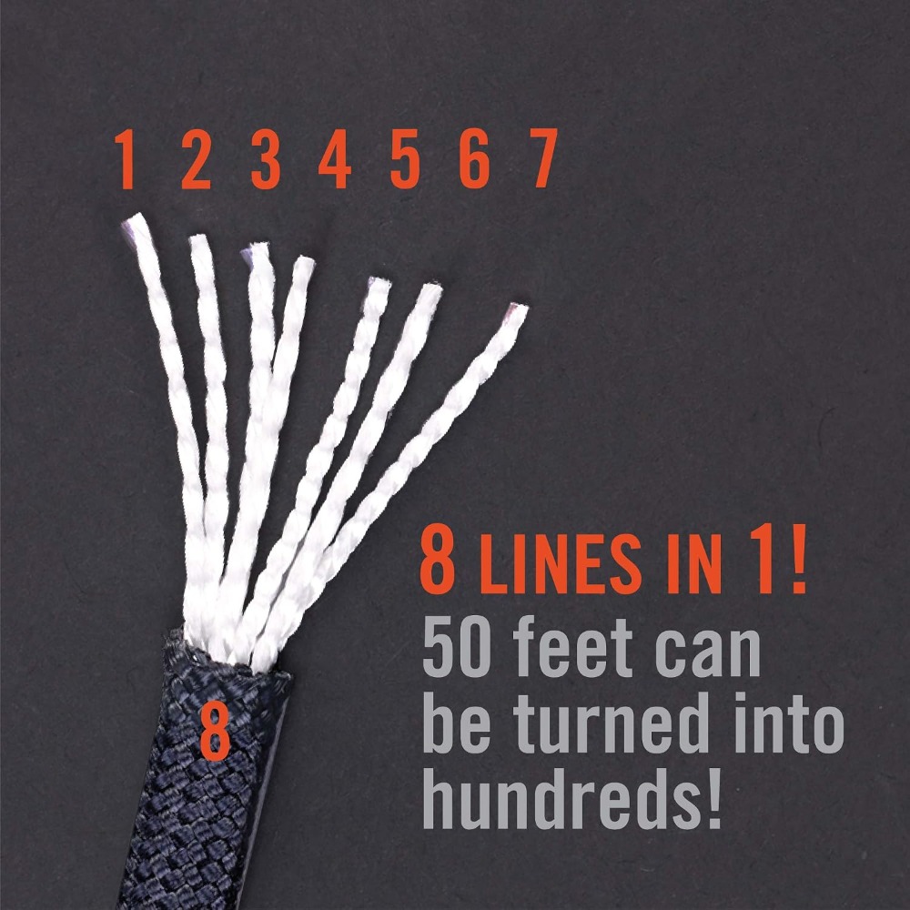 550 Paracord 100 Feet 7-Strand - огляд і ціна Paracord 550 Feet