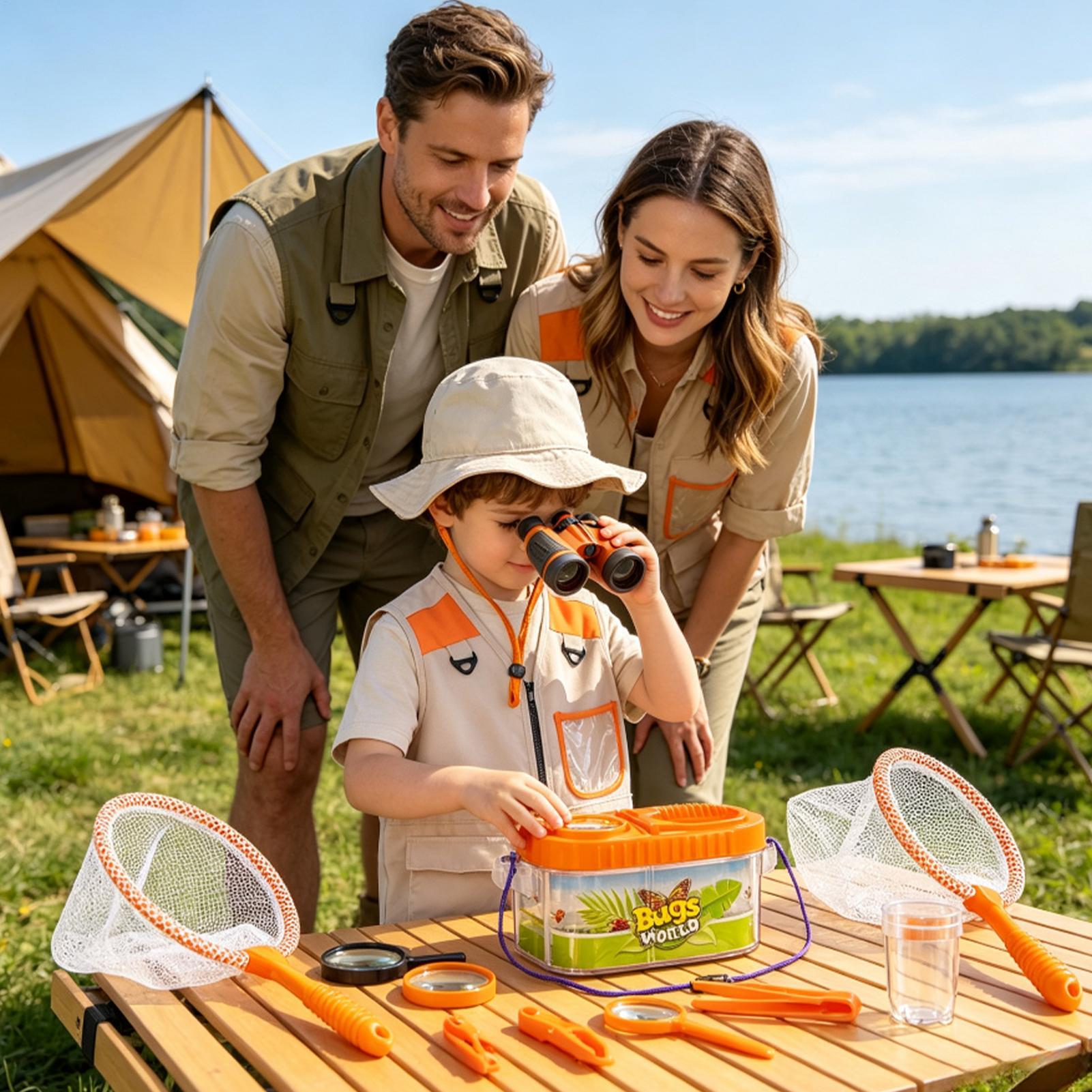 Kids Adventure Kit With Magnif - огляд і ціна Outdoor Adventure Activities For Kids
