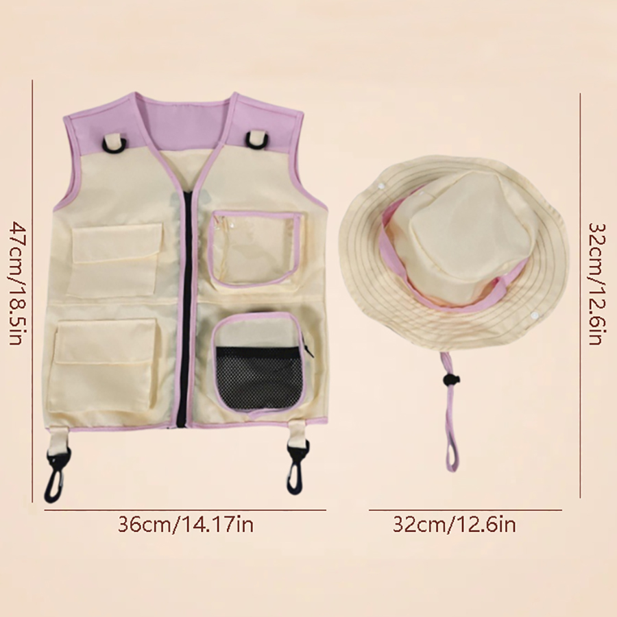 Children Explorer Vest Hat Sui - огляд і ціна Outdoor Adventure Activities For Kids
