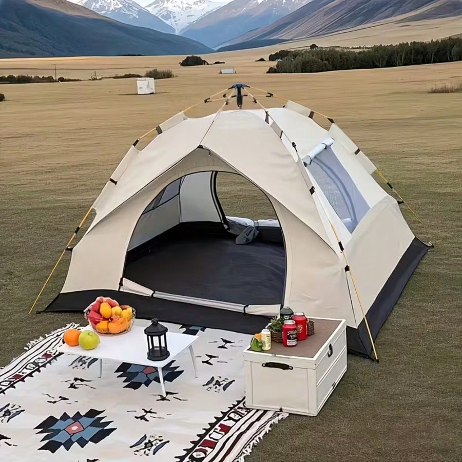 Automatic Pop-Up Camping Tent, - огляд і ціна Outdoor Adventure Vacations For Families