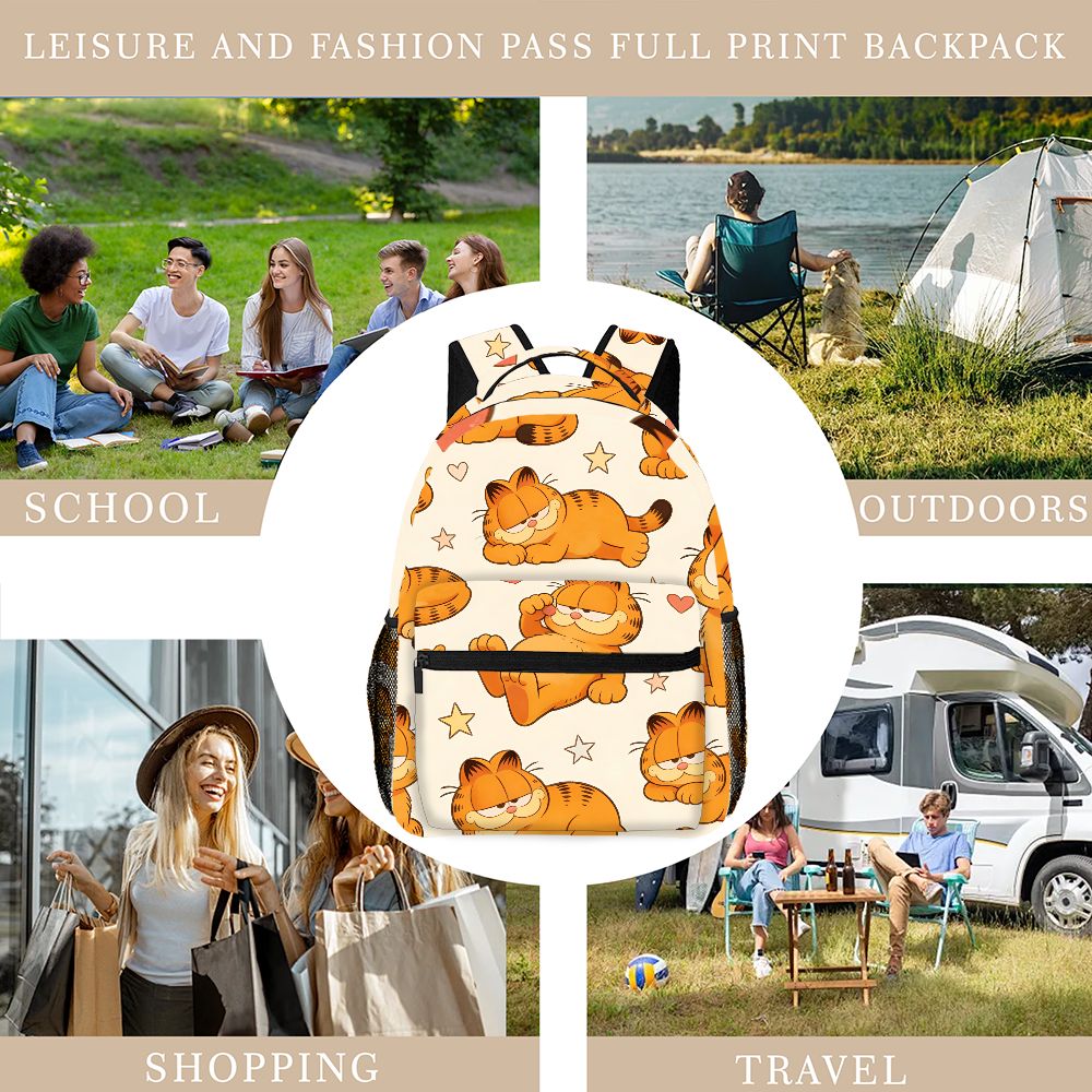 Funny Lazy Garfield Backpack S - огляд і ціна Outdoor Adventurer